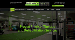Desktop Screenshot of evolutionsportspt.com